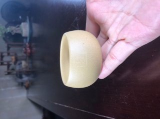 《黃金段泥小杯3》宜興紫砂壺手工黃金段泥 《黃金段泥小杯3》宜興紫砂壺手工黃金段泥