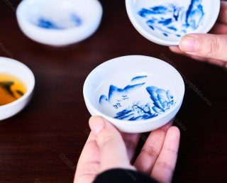 山水靜心杯 山水靜心杯